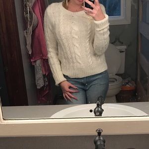 creme sweater